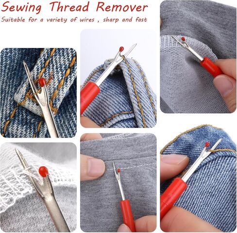 8Pcs Sewing Machine Cleaning Kit Sewing Machine Repair Tools and Gadgets, Include Tweezer Double Headed Lint Brush Different Size Screwdrivers and Seam Rippers in Saudi Arabia
