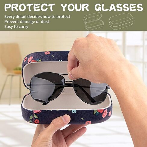 حافظة نظارات شمسية صلبة، حافظات نظارات كبيرة، إطارات متوسطة إلى كبيرة in Kuwait