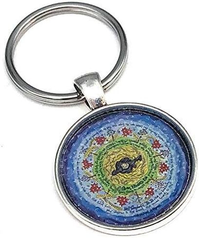 Dovetail Ink Art Key Chains (Saint Hildegard) in Kuwait