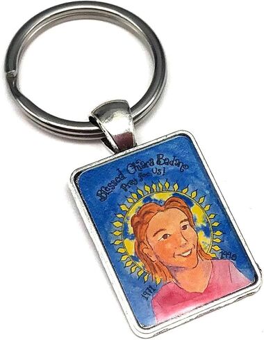 Dovetail Ink Art Key Chains (Saint Hildegard) in Kuwait