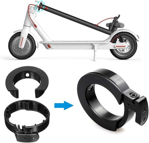 حلقة قفل دائرية بإبزيم أمامي للسكوتر متوافقة مع قطعة استبدال مشبك حلقة Xiaomi M365/Pro 1S in Kuwait