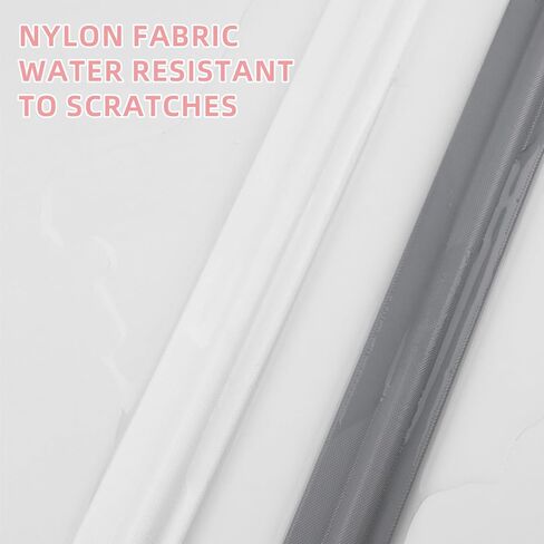 ممسحة سدادة النافذة، شريط تجريد الطقس لباب النافذة، شريط تجريد الطقس الرغوي ذاتي اللصق، ممسحة الباب لعزل النوافذ والأبواب (120 بوصة، أبيض) in Kuwait