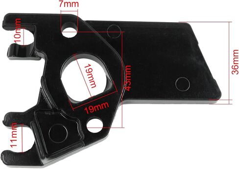 FLYPIG Carb Carburator Spacer Gasket Fit for Honda GX110 GX120 GX140 GX160 GX200 Engine Replaces 16220-ZE1-020 16220-ze1-020 in Saudi Arabia