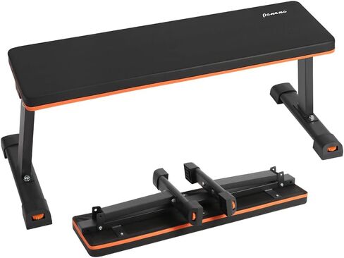 مقعد تمرين بوزن مسطح من بانانا، معدات تدريب وتدريبات القوة، جهاز تمرين الضغط للجيم المنزلي in Kuwait