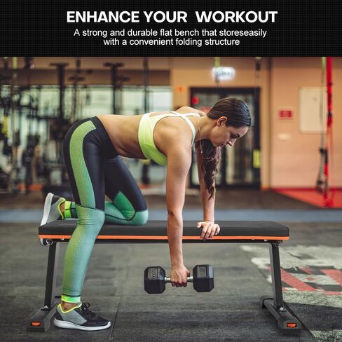 مقعد تمرين بوزن مسطح من بانانا، معدات تدريب وتدريبات القوة، جهاز تمرين الضغط للجيم المنزلي in Kuwait