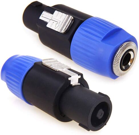 NANYI 1/4" Female to NL4FC Male Speakon Connectors Audio Adapter (2PCS) in Kuwait