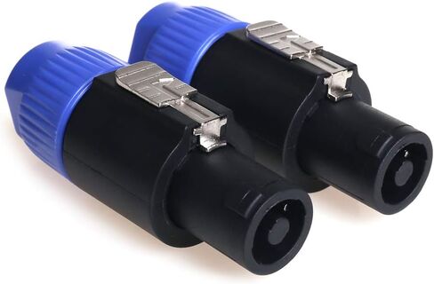 NANYI 1/4" Female to NL4FC Male Speakon Connectors Audio Adapter (2PCS) in Kuwait