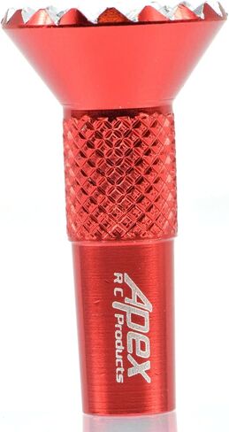 Apex RC Products Red Aluminum Futaba/Spektrum DX6 DX6i DX7S DX8 DX9 / Taranis X9DRC Transmitter Gimbal Stick Ends #1711 in Saudi Arabia