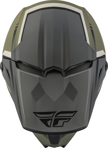 Fly Racing 2023 Adult Kinetic Vision Helmet (Matte Olive Green/Grey, Medium) in Saudi Arabia