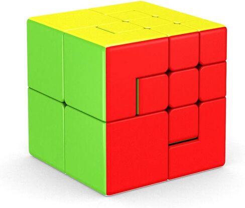 مكعب سرعة 3 × 3 ملصقات مكعبة سحرية لاصقة للدمى لغز مكعب لألعاب العقل (V1) in Kuwait