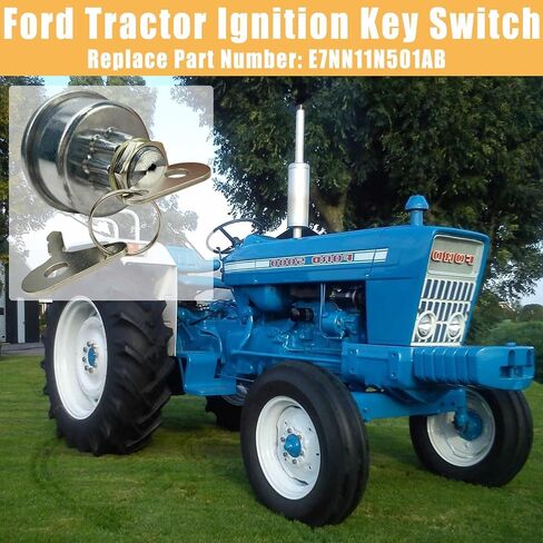 مفتاح الإشعال التبديل E7NN11N501AB لفورد 2000 2300 2310 2600 2610 3000 3055 3100 3120 3150 3430 3600 4000 5000 6000 7000 8000 2600 3600 4600 جرار Ign مفتاح تشغيل مع 2 مفتاح 7 أطراف 35 أمبير in Kuwait
