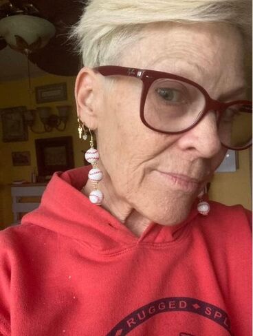Baseball Earrings for Women 3D Baseball Drop Earring Baseball Bat Dangle Earrings Baseball Jewelry Sports Fans Players Jewelry Baseball Gifts for Girls in Saudi Arabia