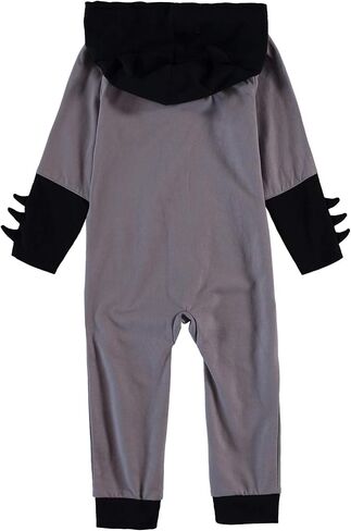 DC Comics Baby Boys Superhero Costume – Zip Up Bodysuit with Cape - Baby Superman Costume and Baby Batman Costume in Saudi Arabia