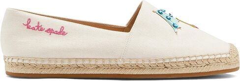 حذاء Kate Spade New York النسائي Tiki Time Espadrilles Driving Style Loafer in Saudi Arabia
