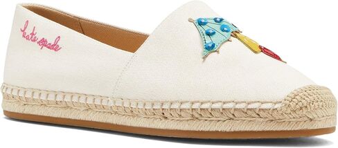 حذاء Kate Spade New York النسائي Tiki Time Espadrilles Driving Style Loafer in Saudi Arabia