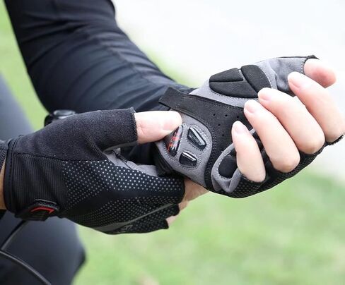 ROTTO Cycling Gloves Half Finger Bike Gloves Summer for Men Women with Gel Padded in Saudi Arabia