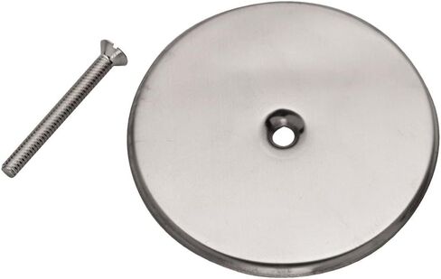 Oatey 42782 5 in. Stainless Steel Flat Cover Plate for Cleanout Plug Access Hole, 5-Inch in Kuwait