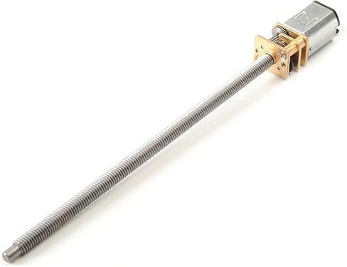 Fielect DC 6V 100RPM N20 Speed Reduction Gear Motor with M4x100mm Lead Screw Thread Shaft for DIY Electric Toys Small Cars Robots Model 1Pc in Saudi Arabia
