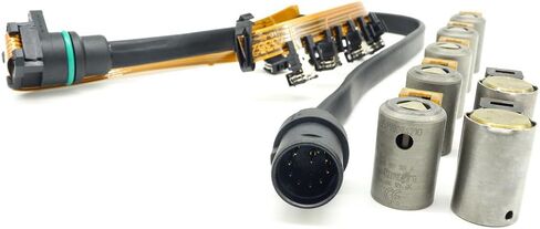 01M 01M095 097927365D 7pcs Transmission Solenoid Kit With Wiring Harness Compatible With V-W Volkswag-en 096 1995-On 99105 in Saudi Arabia