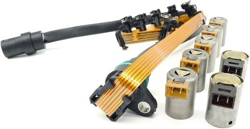 01M 01M095 097927365D 7pcs Transmission Solenoid Kit With Wiring Harness Compatible With V-W Volkswag-en 096 1995-On 99105 in Saudi Arabia