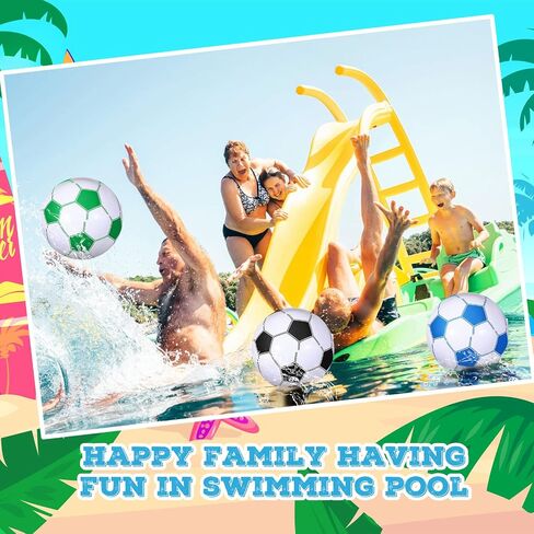 Chivao Inflatable Ball Soccer Ball Softball Volleyball Basketball Football 16 Inch Beach Balls Party Favors Summer Swimming Pool in Saudi Arabia