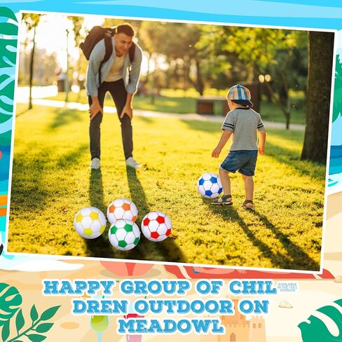 Chivao Inflatable Ball Soccer Ball Softball Volleyball Basketball Football 16 Inch Beach Balls Party Favors Summer Swimming Pool in Saudi Arabia