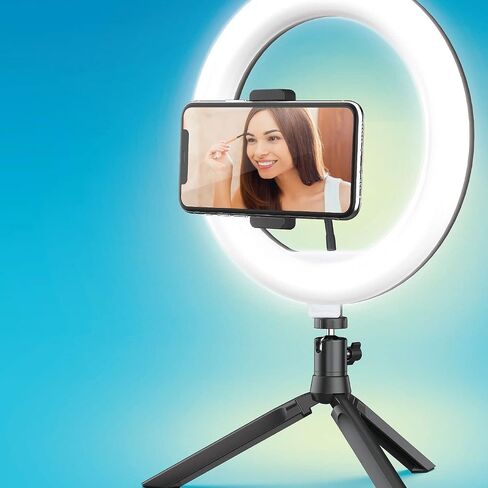 Portable Studio with 10" LED Ring Light in Saudi Arabia