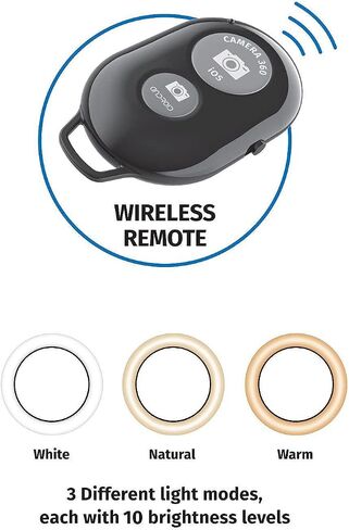 Portable Studio with 10" LED Ring Light in Saudi Arabia