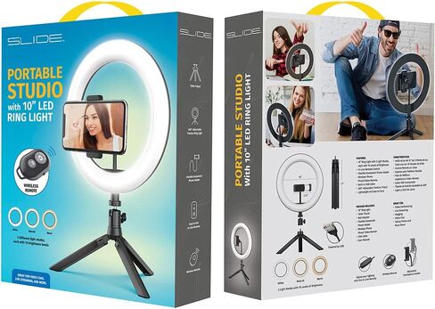 Portable Studio with 10" LED Ring Light in Saudi Arabia