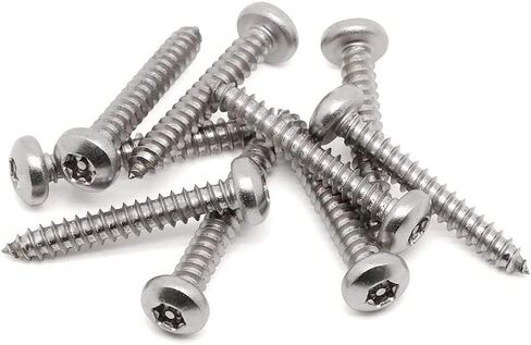 Stainless Steel Button Head Screws M5 Security Sheet Metal Screws Torx Sheet Metal Screws Security Silver Screws Anti-Theft Tamper Proof. (M5*30mm * 40pcs) in Saudi Arabia