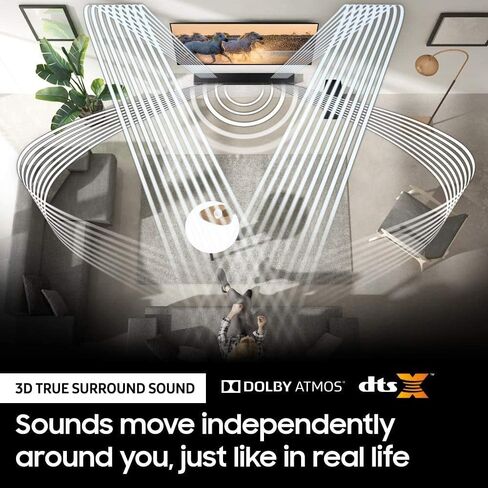 SAMSUNG HW-Q950T 9.1.4ch Soundbar with Dolby Atmos/ DTS:X and Alexa Built-in (2020), Black in Saudi Arabia