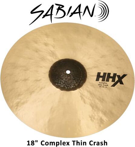SABIAN 18" HHX Complex Thin Crash in Saudi Arabia