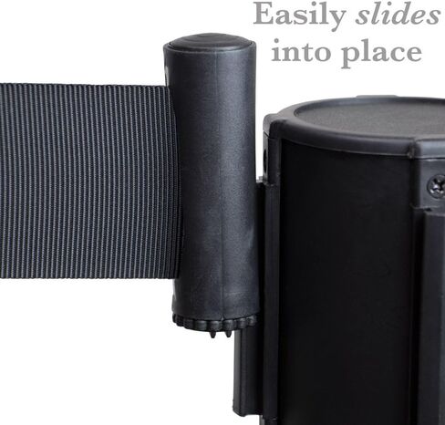 3-ft. Control Stanchions | Heavy Duty | Retractable 6.25 ft. Belt | Easy to Assemble | Perfect for Events & Parties|Silver pack of 1 set in Saudi Arabia