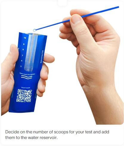 Fentanyl Test Strips - Complete Testing Kit - 5 Pack - Measurement Spoon/Water Pouch - Rapid Results - Highly senstive Strips - Easy Instructions in Saudi Arabia