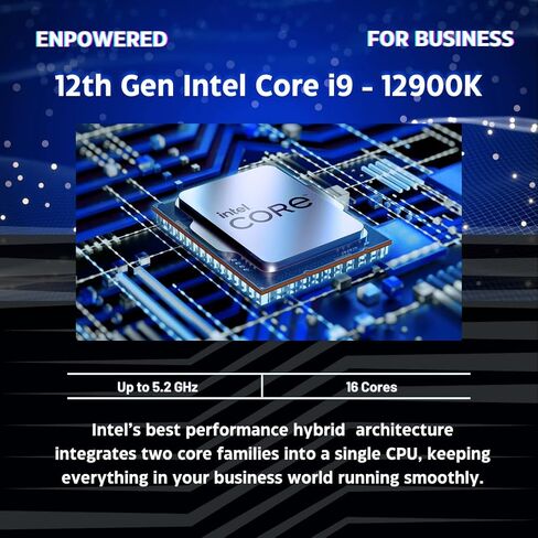 Dell OptiPlex 3000 Series Business Tower Desktop, Intel Core i9-12900K, 32GB RAM, 1TB SSD, RJ-45, DVD-RW, HDMI, Wired KB & Mouse, Display Port, Wi-Fi, Windows 11 Pro, Black in Saudi Arabia