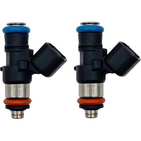 Fuel Injector 2521068 Compatible with Polaris Upgrade Fuel Injector Fits for Polaris ACE570 ACE900 RZR 4 900 RZR 4 XP 900 RZR 900 Crew 570, Replacement for 0280158258, 4 Holes 2 Pack in Kuwait