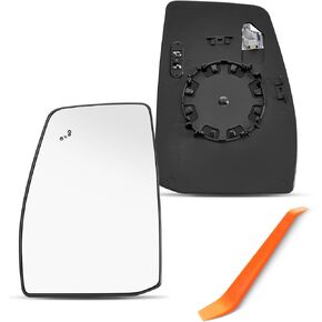 Driver Side Heated Mirror Compatible with Ford Transit 150 250 350 2020-2023, Left Side Mirrors Replacement Glass, Upper in Kuwait