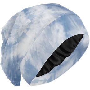 غطاء رأس للنوم بطبقة مزدوجة من غطاء النوم المرن للنساء والرجال والشعر المجعد أثناء السفر in Kuwait