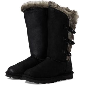 صنفرة BEARPAW نسائية متعددة الألوان | بوت نسائي كلاسيكي من جلد الغزال | حذاء سهل الارتداء للنساء | حذاء شتوي مريح in Kuwait