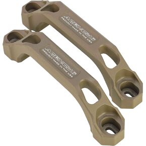 Agency 6 Billet Aluminum Grab Handles, 5.75"-6.25" Mount Holes, Roof Rack Mounted Grab Handles - Pair (Flat Dark Earth) in Kuwait