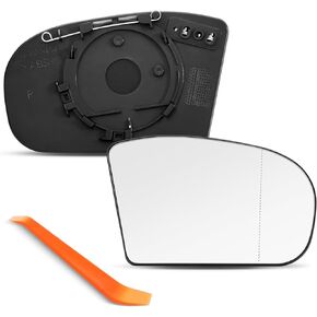 Driver Side Mirror Compatible with 2001-2007 Mercedes Benz C Class W203 C230 C240 C280 C320 C350 C55 AMG, 2003-2006 E Class W211 E320 E350 E500 E55 AMG, Left Side Mirrors, Heated in Kuwait