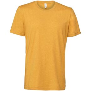 Canvas Unisex Heather CVC T-Shirt Heather Mustard L in Kuwait