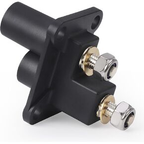 8JB 177 305-001 (8JB177305001) Remote Emergency Start Terminal Plug Kit, Black ABS Plastic, for Mining/Truck/Construction Equipment in Kuwait