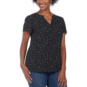 Hilary Radley Ladies' Printed Blouse (M, Black) in Kuwait