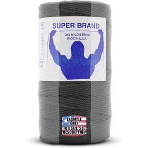 خيوط نايلون قطرانية (أسود) ملتوية. المقاس #18، 1/4 رطل، عبوة واحدة in Kuwait