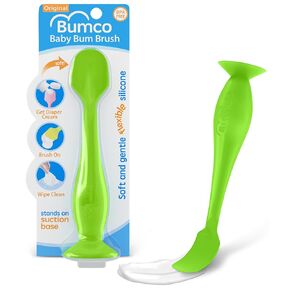 ملعقة كريم الحفاضات من بامكو - أساسيات حقيبة الحفاضات الخالية من مادة BPA، ملعقة مسطحة ناعمة للأطفال، ملعقة معجون مؤخرة اخترعتها الأم، ملعقة كريم الحفاضات من بومكو، أداة وضع كريم الحفاضات المرنة، فرشاة بومكو بيبي بوم in Kuwait