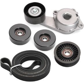 38274 طقم مكونات حزام القيادة مناسب لـ Ford Expedition 5.4L 09-14، مناسب لـ Explorer 4.6L 07-10، مناسب لـ F-150 4.6L/5.4L 05-06 09-10، مناسب لمتسلق الجبال 09-10، OE # 89263 38001 36157 6PK2605 in Kuwait