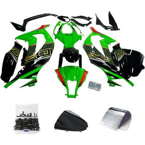 ZXMOTO Green Painted Bodywork Fairing Fits For Kawasaki Ninja ZX10R 2011-2015 2014 2013 2012 in Kuwait