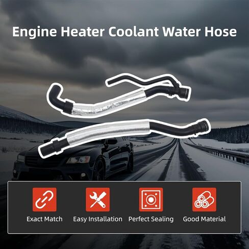 Engine Heater Coolant Water Hose for VW Tiguan 2008-2018 in Kuwait