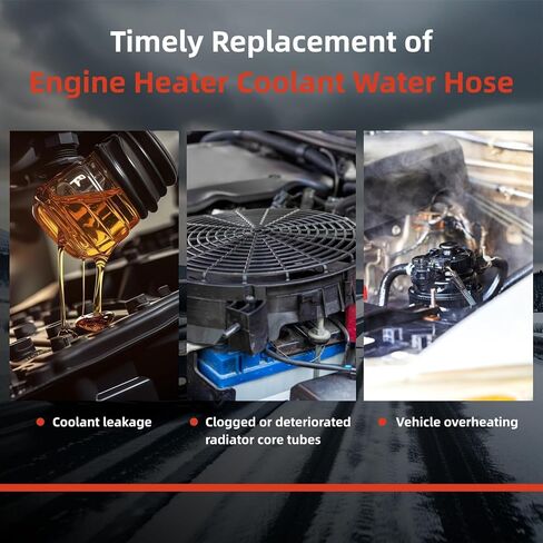 Engine Heater Coolant Water Hose for VW Tiguan 2008-2018 in Kuwait